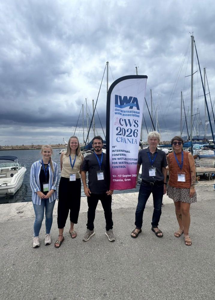 LCA umělých mokřadů na konferenci ICWS na Krétě